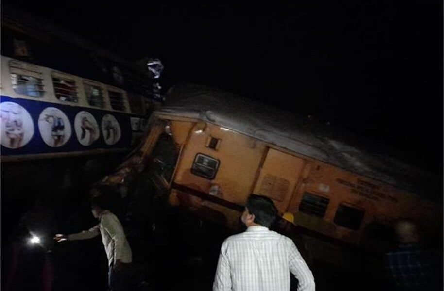 Train accident in Andhra Pradesh