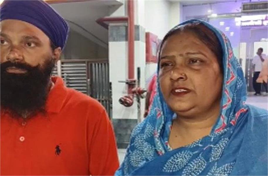 Road Accident of Activa driver