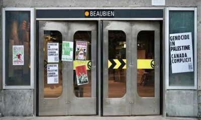 war posters in canadian trains