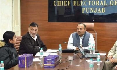 political parties met with chief electoral officer