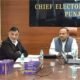 political parties met with chief electoral officer