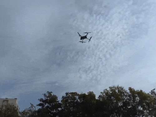 ऑपरेशन प्रहार में पुलिस अब ड्रोन का प्रयोग कर रही है।